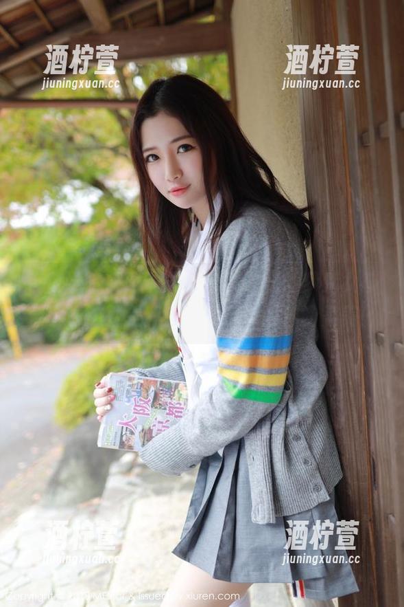 模范学院 - 写真再加，无圣光的梦梵女孩，也许这就是我想要的那种叛逆的柔美！